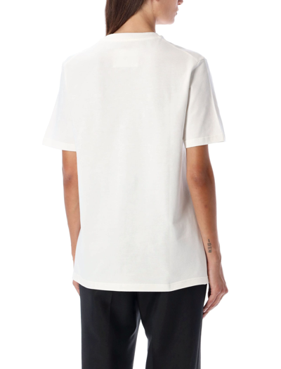 Shop Jil Sander T-shirt In Porcelain