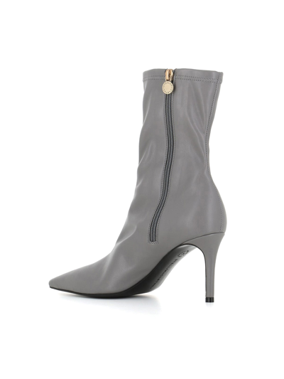 Shop Stella Mccartney Ankle-boot Stella Iconic In Grey