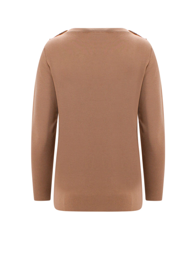 Shop Gucci Sweater In Brown