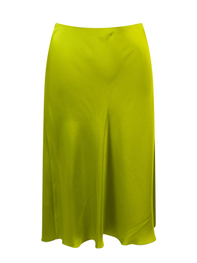 Shop Fendi Skirt In Green