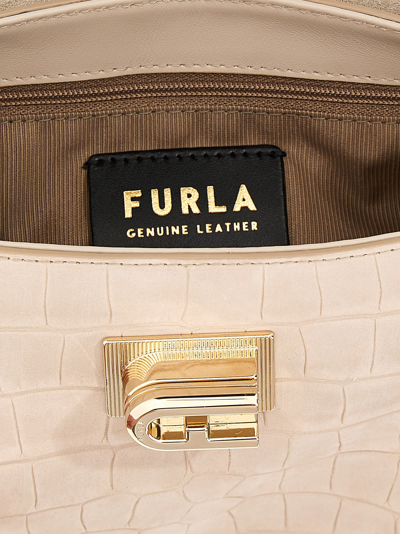 Shop Furla 1927 Mini Handbag In White