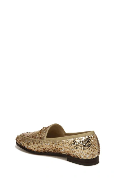 Sam Edelman Loraine Loafer In Gold Multi