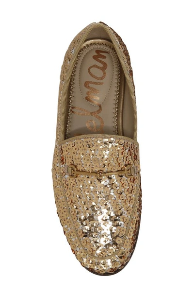 Shop Sam Edelman Loraine Loafer In Gold Multi