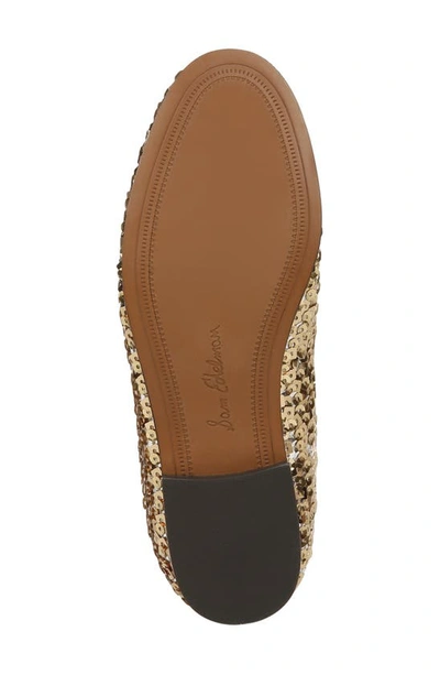 Shop Sam Edelman Loraine Loafer In Gold Multi