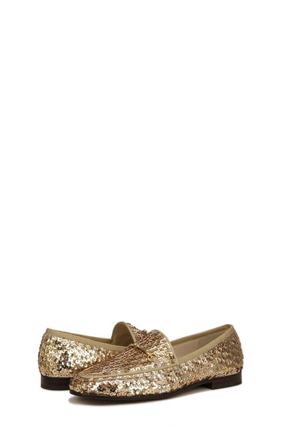 Sam Edelman Loraine Loafer In Gold Multi