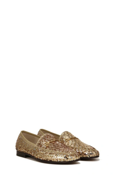 Sam Edelman Loraine Loafer In Gold Multi