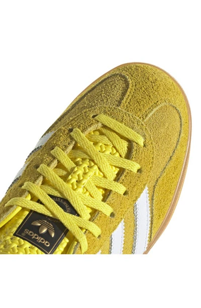 Shop Adidas Originals Gazelle Sneaker In Yellow/ White/ Collegiate