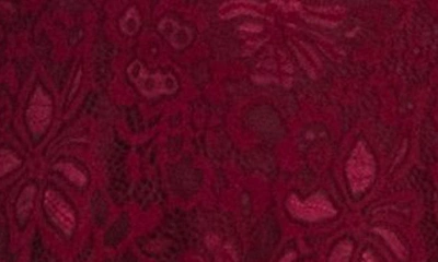 Kiyonna Women's Plus Size Mademoiselle Lace Dress In Pinot Noir