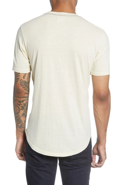 Shop Goodlife Triblend Scallop Crew T-shirt In Seed