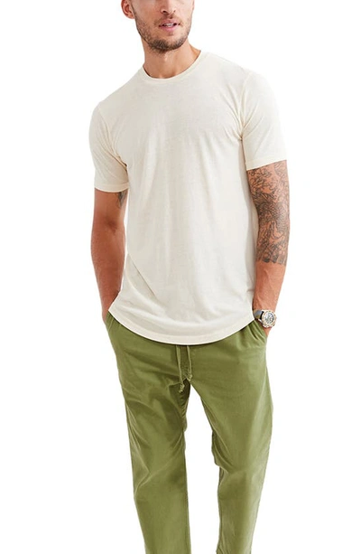 Shop Goodlife Triblend Scallop Crew T-shirt In Seed