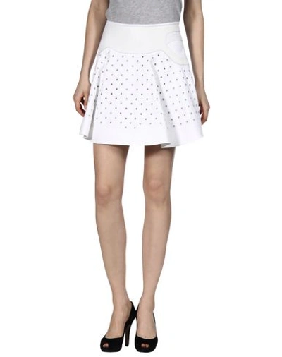 Alexander Wang Mini Skirts In White