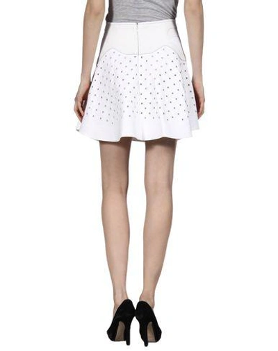 Shop Alexander Wang Mini Skirts In White