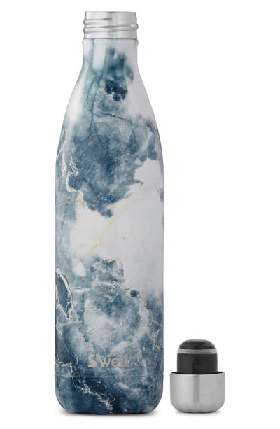 Shop S'well 25-ounce Insulated Stainless Steel Water Bottle In Blue Granite