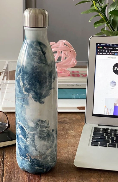 S'well 25-ounce Insulated Stainless Steel Water Bottle In Blue Granite