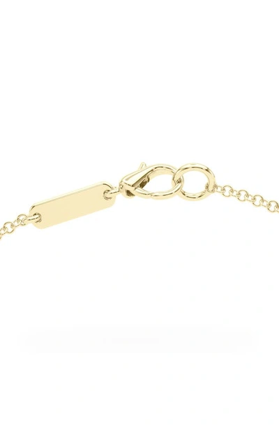 Hautecarat Baguette & Round Lab Created Diamond Pendant Necklace In 18k Yellow Gold