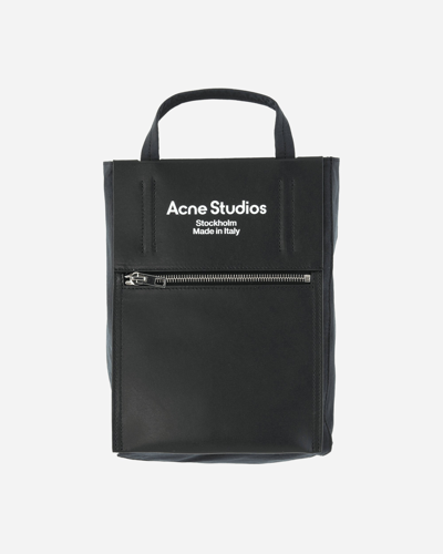 Shop Acne Studios Papery Nylon Tote Bag In Black