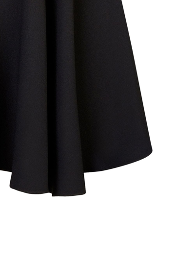 Shop Nina Ricci High-waisted A-line Miniskirt In Black