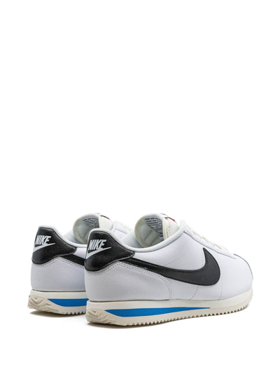 Shop Nike Cortez Low-top Sneakers In White