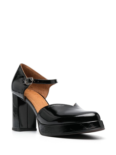 Shop Chie Mihara 90mm Patent Leather Pumps In Black