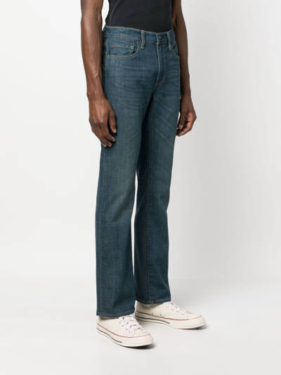 Shop Levi's Low-rise Bootcut Jeans In Blue