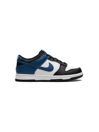 Nike Dunk Low Gs "industrial Blue" Sneakers In White