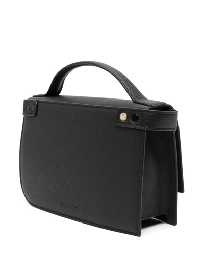 Shop Zanellato Small Ella Leather Crossbody Bag In Black
