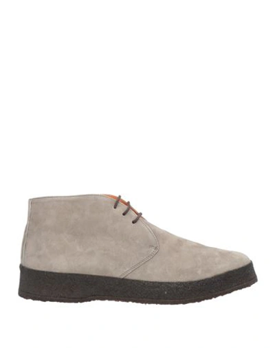Andrea Ventura Firenze Man Ankle Boots Sage Green Size 11 Soft Leather In Sage Green