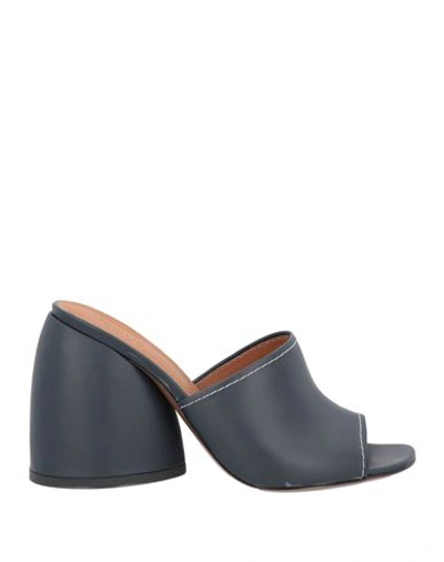 Shop Neous Woman Sandals Midnight Blue Size 6 Soft Leather