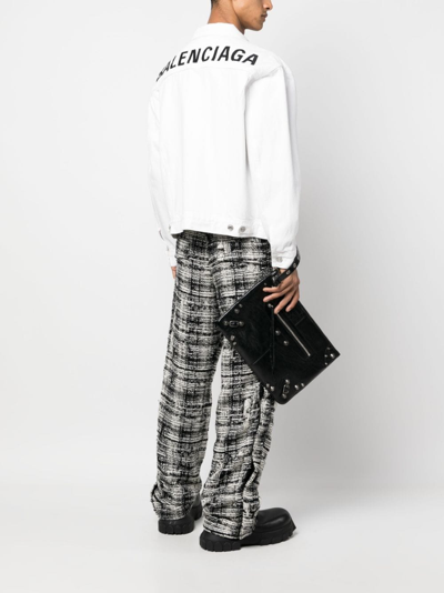 Balenciaga Men's Le Cagole Pouch In Black
