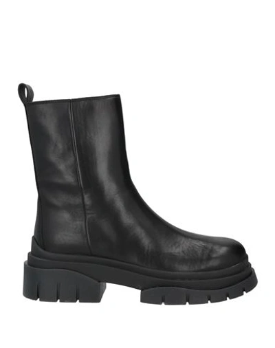 Shop Ash Woman Ankle Boots Black Size 10 Soft Leather