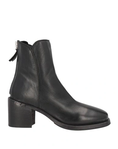 Shop Moma Woman Ankle Boots Black Size 8 Calfskin