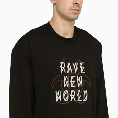 Shop 44 Label Group Fallout Sweatshirt In Black