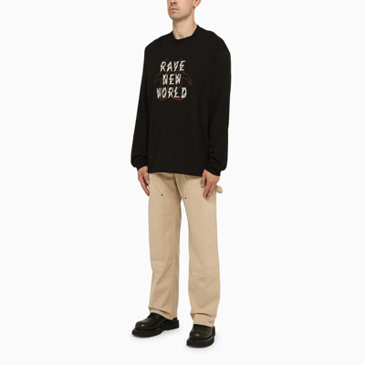 Shop 44 Label Group Fallout Sweatshirt In Black