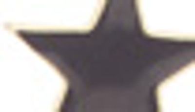 Adornia 14k Over Silver Star Necklace In Black