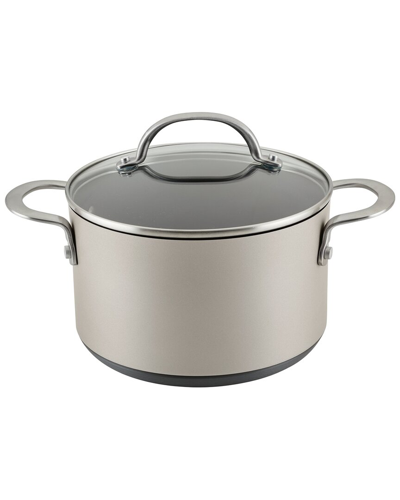 Shop Anolon Achieve 4qt Hard Anodized Nonstick Saucepot