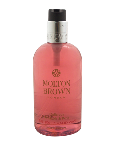 Shop Molton Brown London 10oz Delicious Rhubarb & Rose Fine Liquid Hand Wash