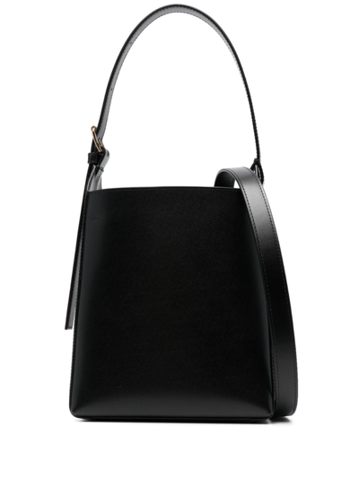 Shop Apc Virginie Shoulder Bag In Black