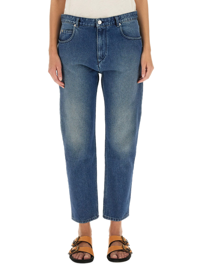 Shop Marant Etoile Jeans Nea In Blue