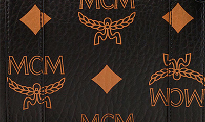 Shop Mcm Medium Ottomar Weekend Duffle Bag In Black