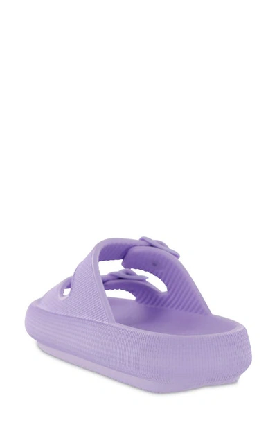 Shop Mia Libbie Slide Sandal In Lavender