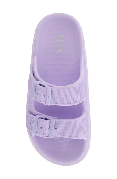 Shop Mia Libbie Slide Sandal In Lavender