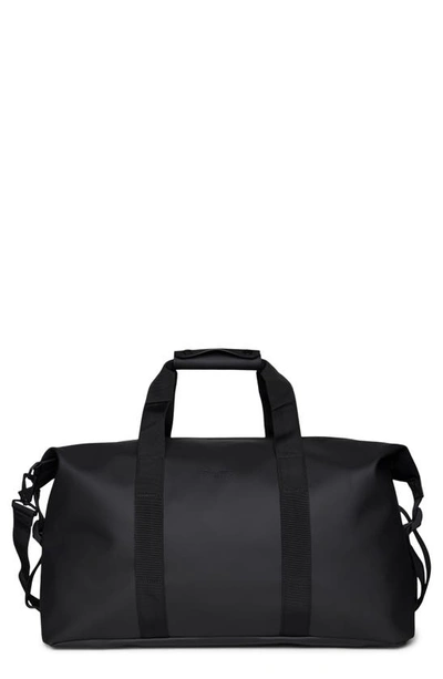 Shop Rains Hilo Waterproof Weekend Bag In Black