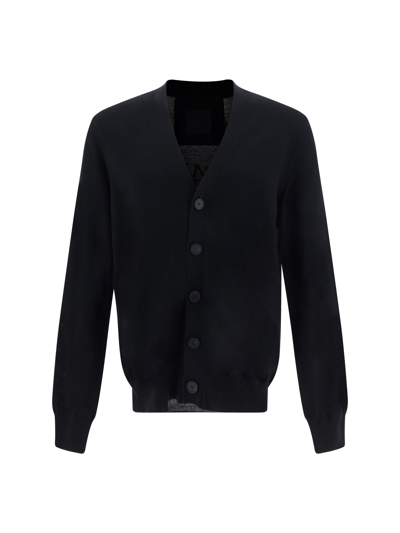 Shop Givenchy Cardigan In Black