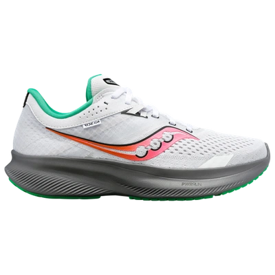Shop Saucony Womens  Ride 16 In Gravel/white