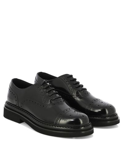 Shop Dolce & Gabbana "day Classic" Lace-ups In Black