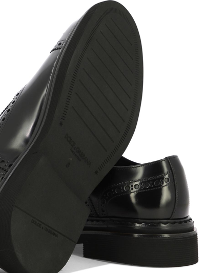 Shop Dolce & Gabbana "day Classic" Lace-ups In Black