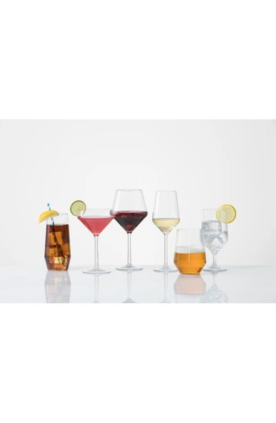 Shop Fortessa Set Of 6 Shatter Resistant Wine Glasses In Clear