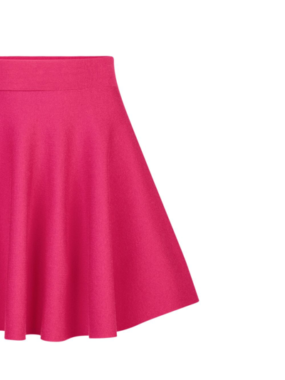 Nina Ricci Fully-pleated Mini Skirt In Pink