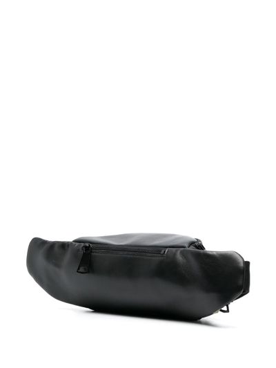 Shop Roberto Cavalli Tiger-print Cotton Belt Bag In D0186