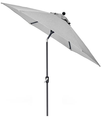 Shop Agio Vintage Outdoor 9' Umbrella, Created For Macy's In Outdura Remy Graphite